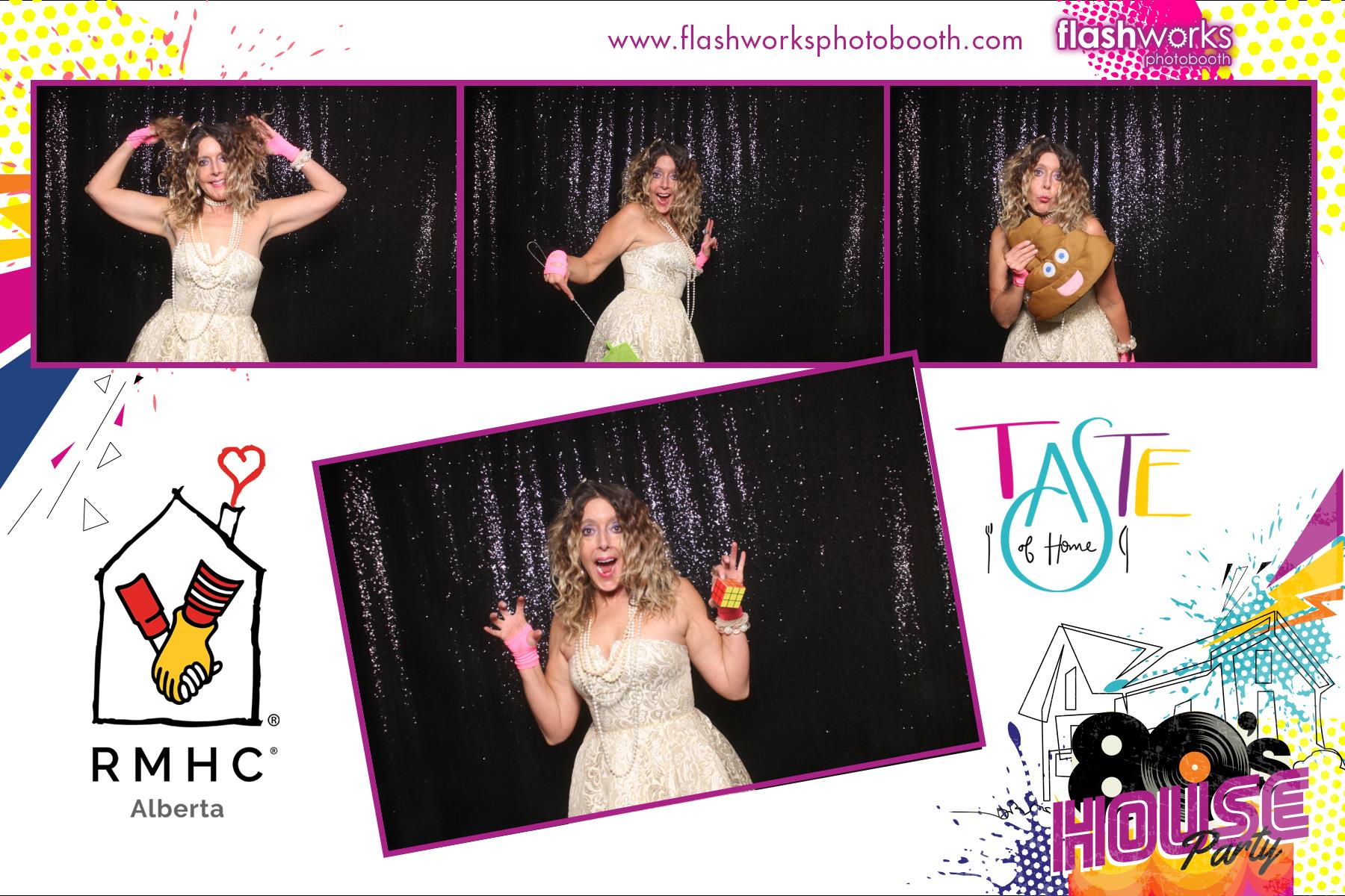 RMHC Alberta - Taste of Home Gala - 80s House Party | View more photos from the event at gallery.flashworksphotobooth.com/u/FlashworksPhotoboothInc/RMHC-Alberta-Taste-of-Home-Gala-80s-House-Party